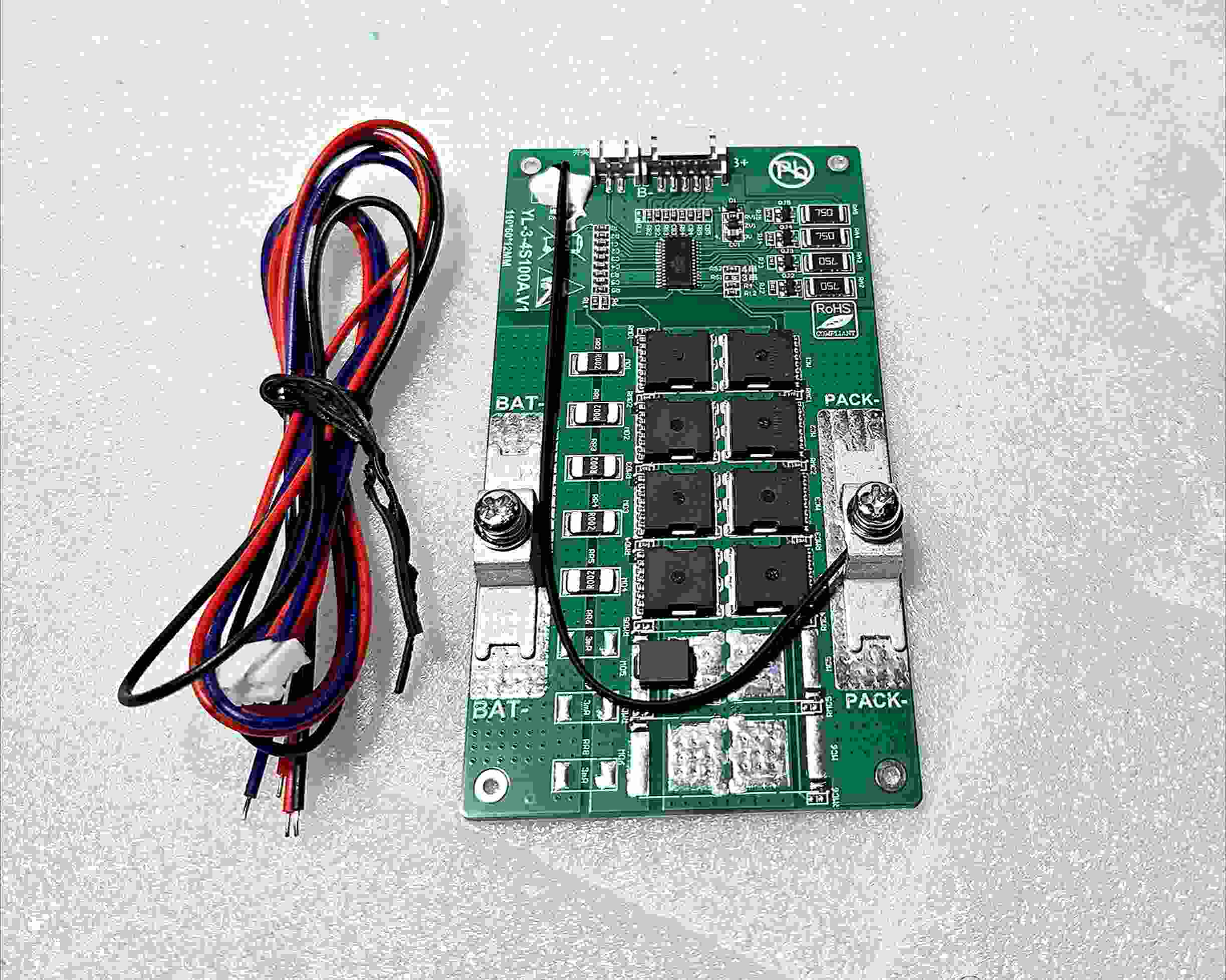 GT LFP 12V 4S 50A HARDWARE BMS